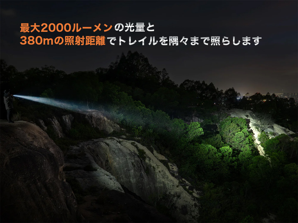 圧倒的な明るさと視認性